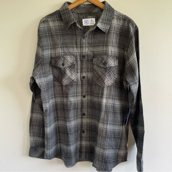 Hurley Other - Hurley Men's Paradise City Flannel Shirt Hunter Green Size Medium